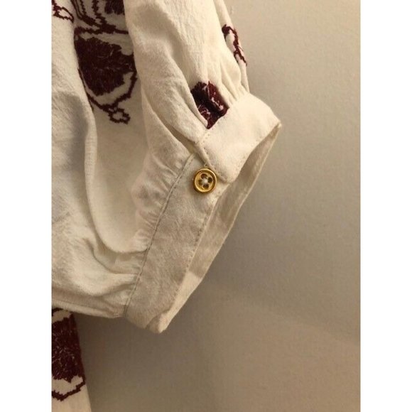 NWT $298 FREE PEOPLE CACTUS FLOWER EMBROIDERED MIDI / MAXI DRESS  SIZE SMALL - Picture 7 of 8